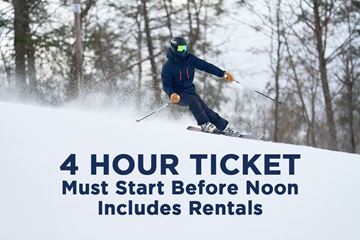 Picture of 4 hour Morning Lift Ticket + Rental
